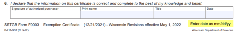 How To Get A Resale Certificate In Wisconsin