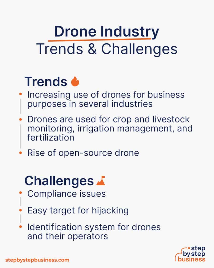 drone industry Trends and Challenges