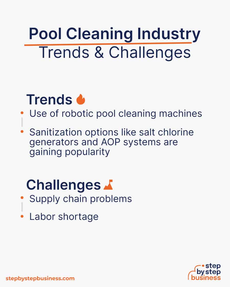 pool cleaning business Trends and Challenges