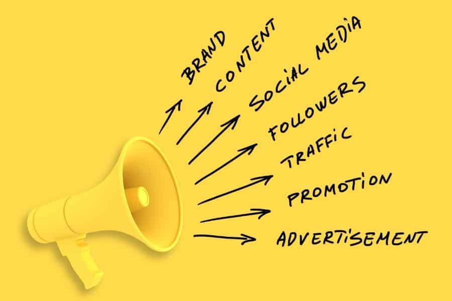 Marketing campaign strategy advertisement brand megaphone