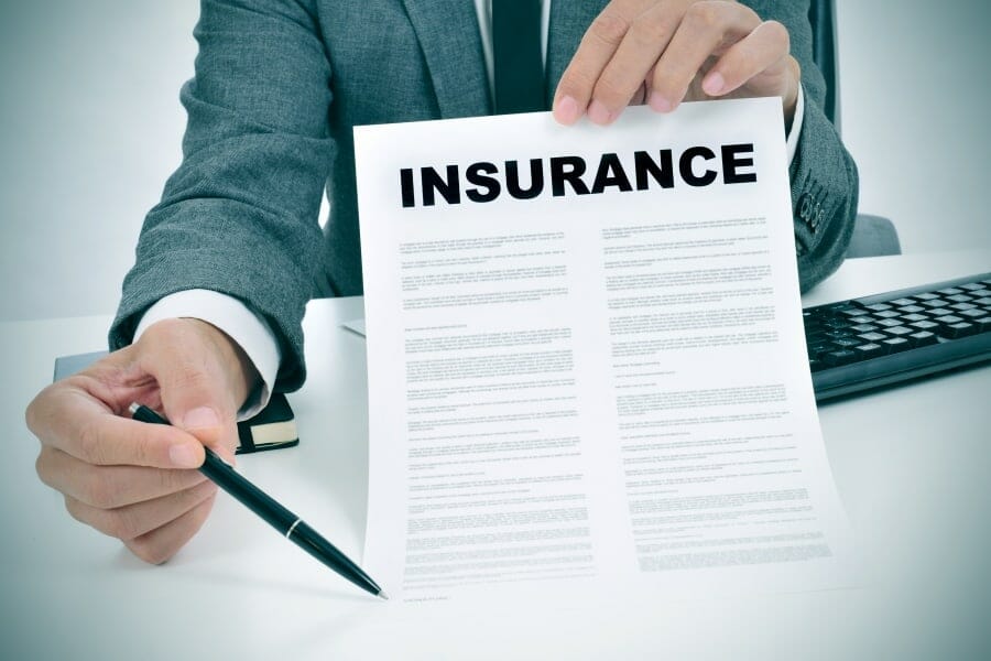 business insurance policy for signing