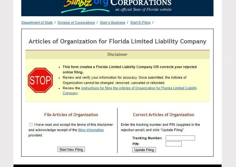 Florida Registered Agent for an LLC Step By Step Business