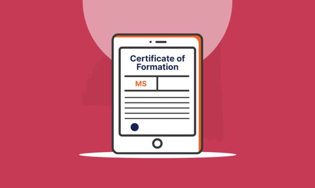 How to File a Certificate of Formation in Mississippi