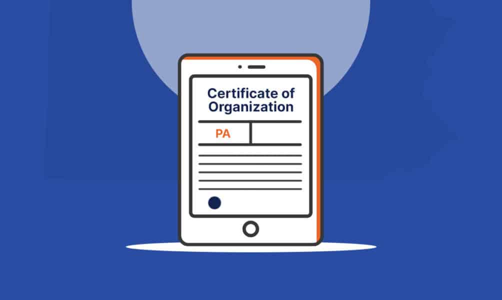 How to File a Certificate of Organization in Pennsylvania