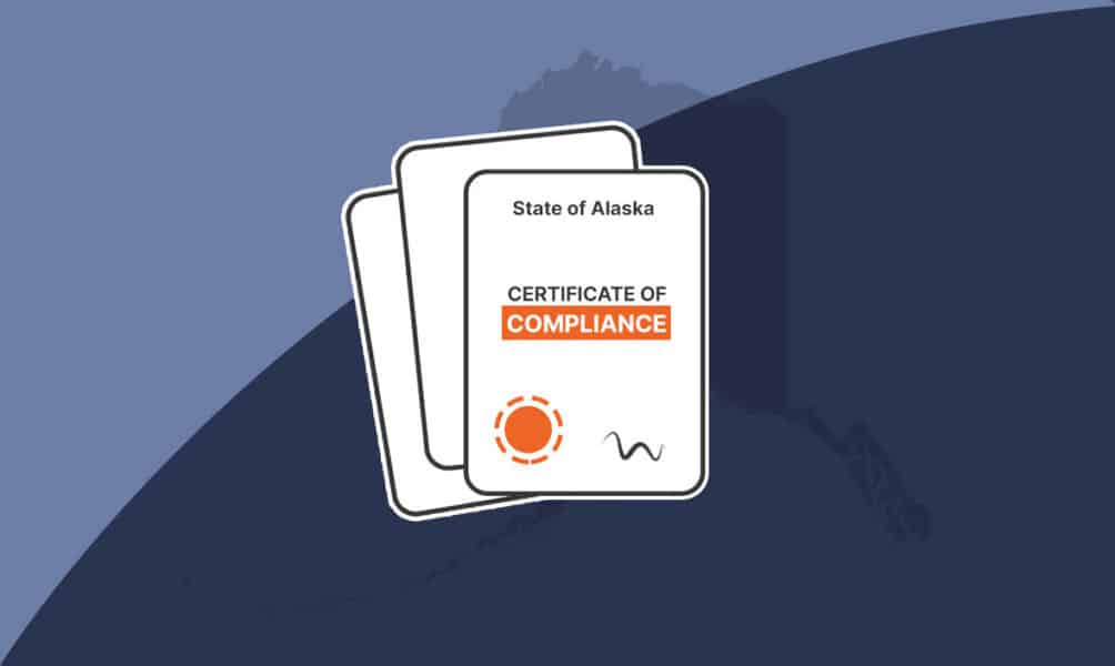 How to Get a Certificate of Compliance in Alaska