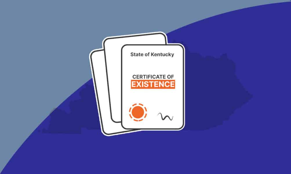 How to Get a Certificate of Existence in Kentucky
