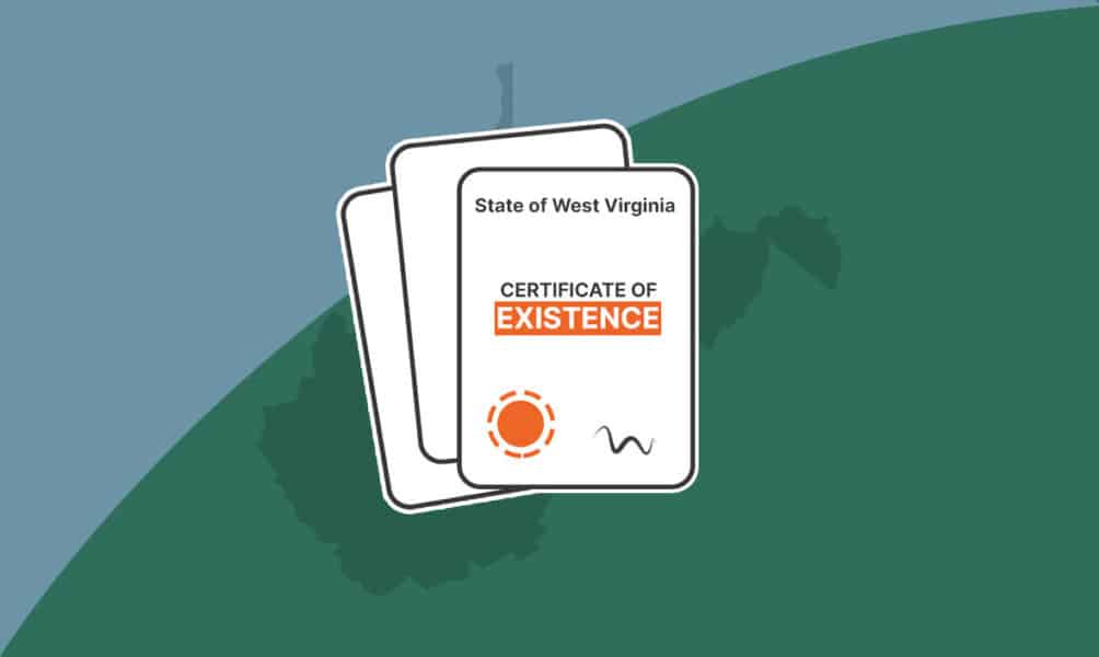 How to Get a Certificate of Existence in West Virginia