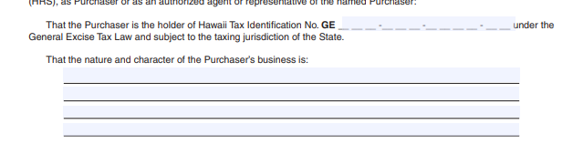 How to Get a Resale Certificate in Hawaii Step By Step Business