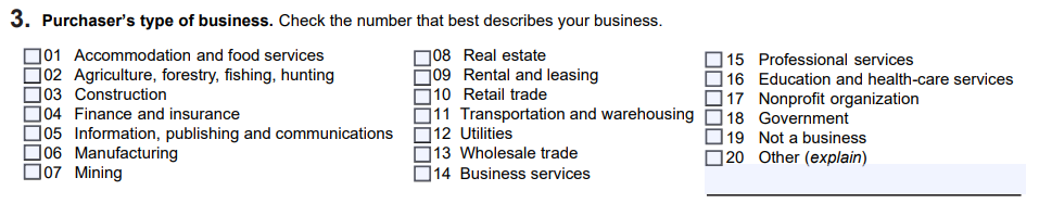 Oklahoma Certificate of Exemption Form