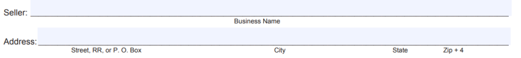 Kansas Resale Exemption Certificate Form