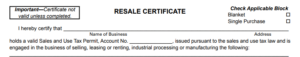 How to Get a Resale Certificate in Kentucky