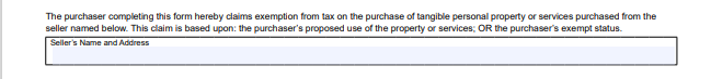 Michigan Sales and Use Tax Certificate of Exemption Form