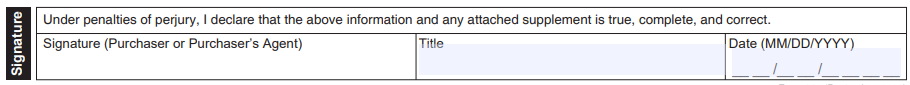 Missouri Exemption Certificate Form