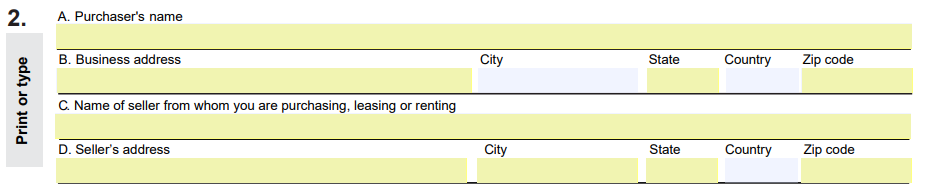 Nebraska Certificate of Exemption Online Form