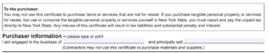 How to Get a Resale Certificate in New York