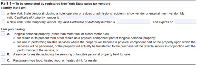 How to Get a Resale Certificate in New York