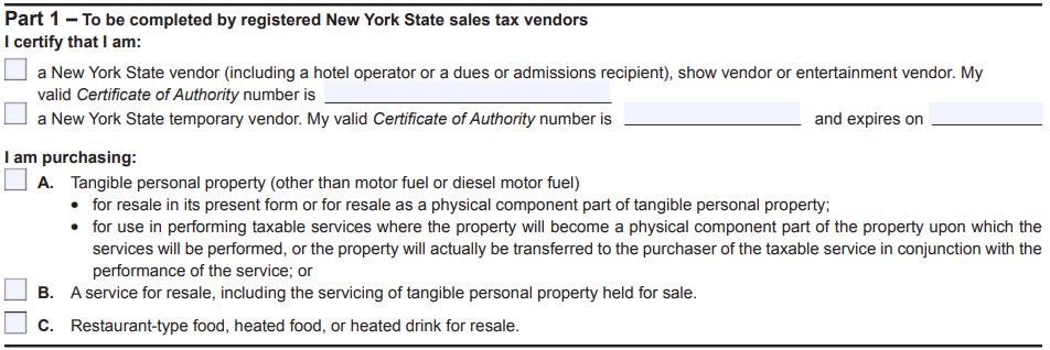 How to Get a Resale Certificate in New York Step By Step Business