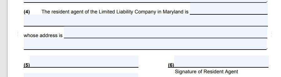 Maryland Registered Agent Name and Address