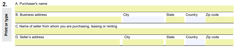 Tennessee Certificate of Exemption Form