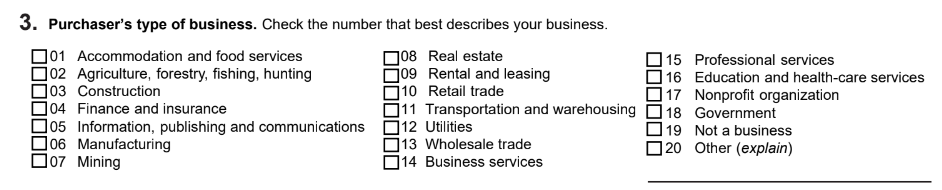 Wyoming Certificate of Resale Form