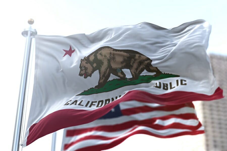 california republic flag