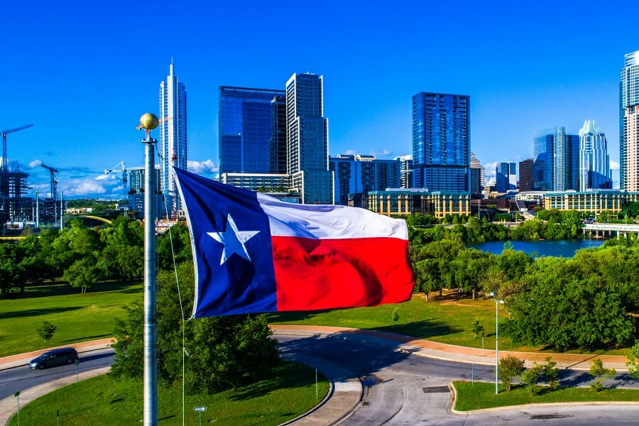 flag state of texas