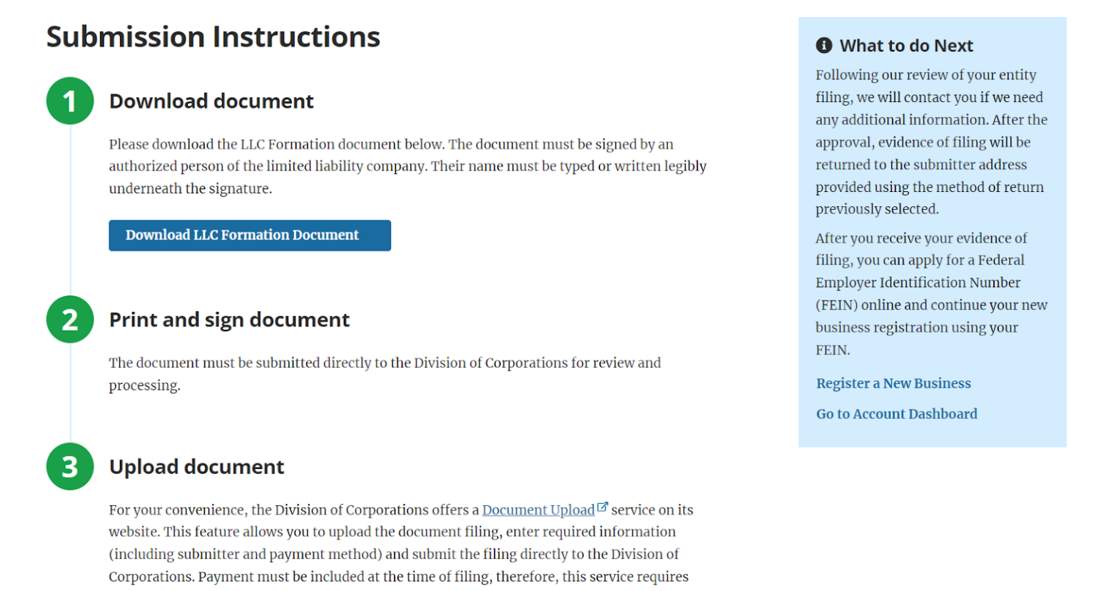 How To File A Certificate Of Formation In Delaware