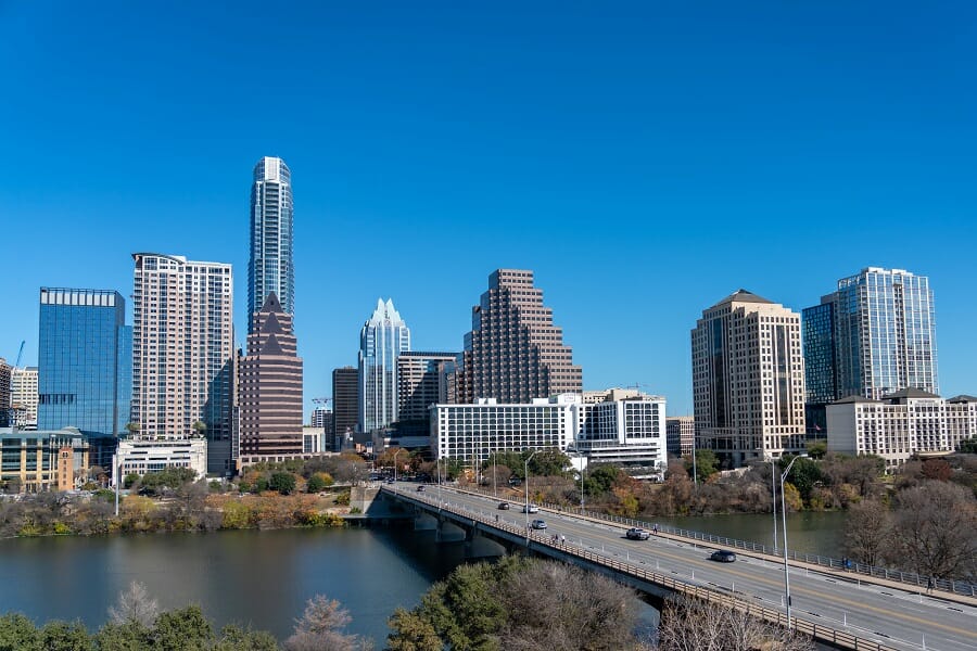 view of downtown texas, usa