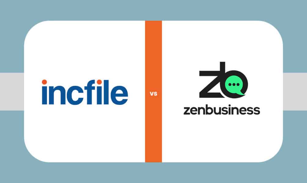 Incfile vs ZenBusiness Comparison