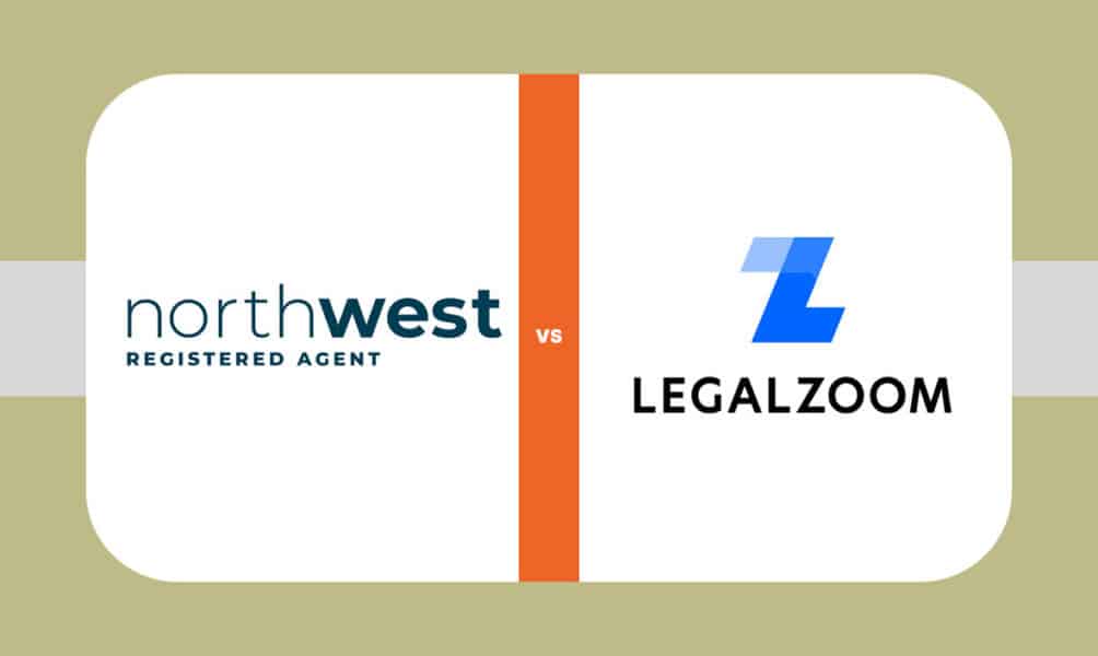 Northwest Registered Agent vs LegalZoom Comparison