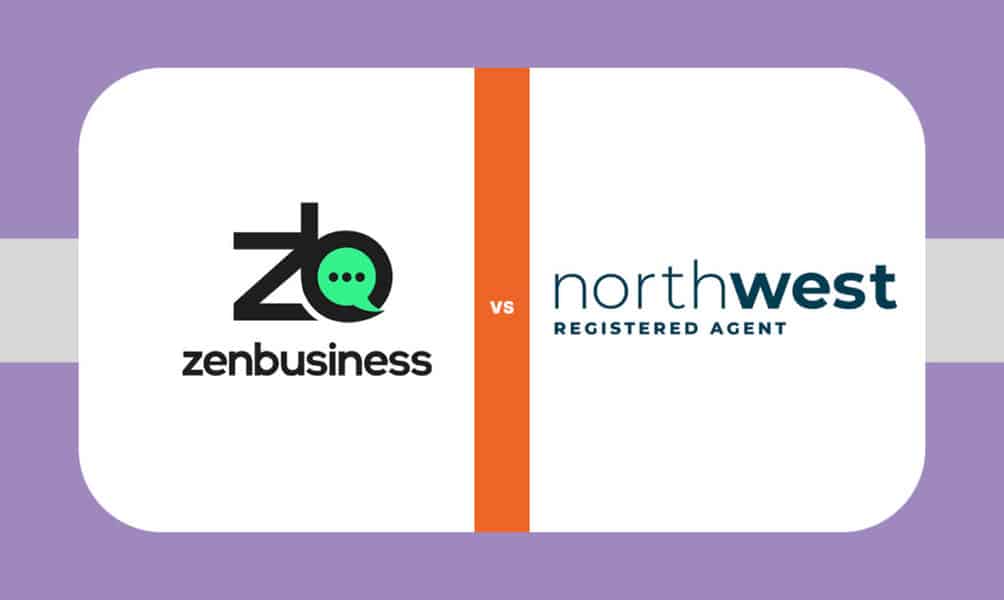 ZenBusiness vs Northwest Registered Agent Comparison
