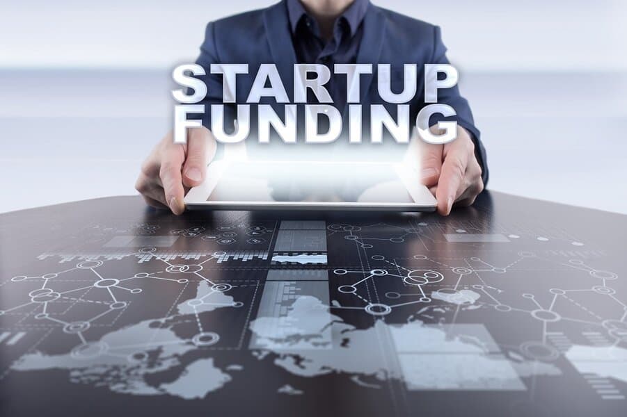 businessman selecting startup funding