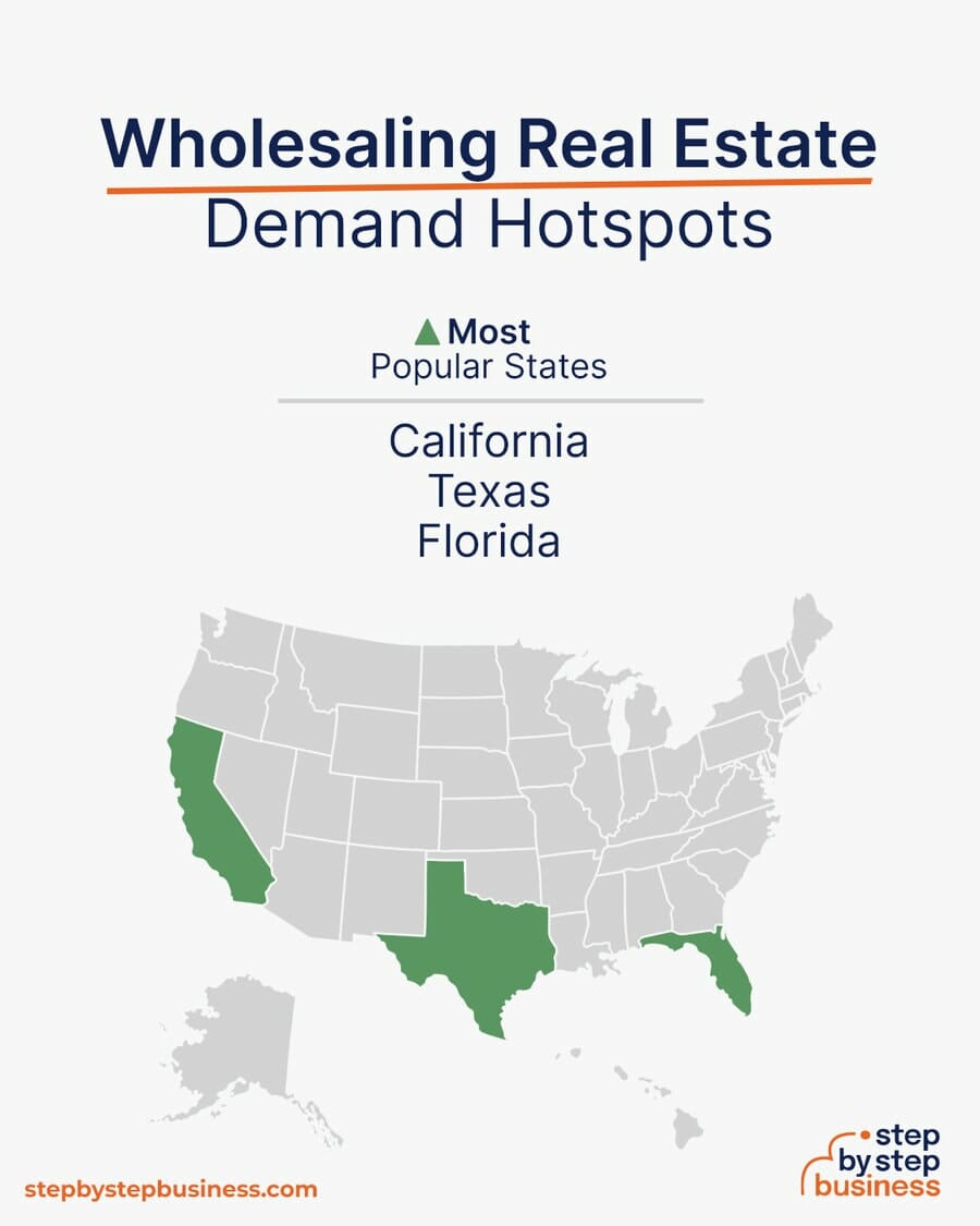 Wholesaling Real Estate demand hotspots