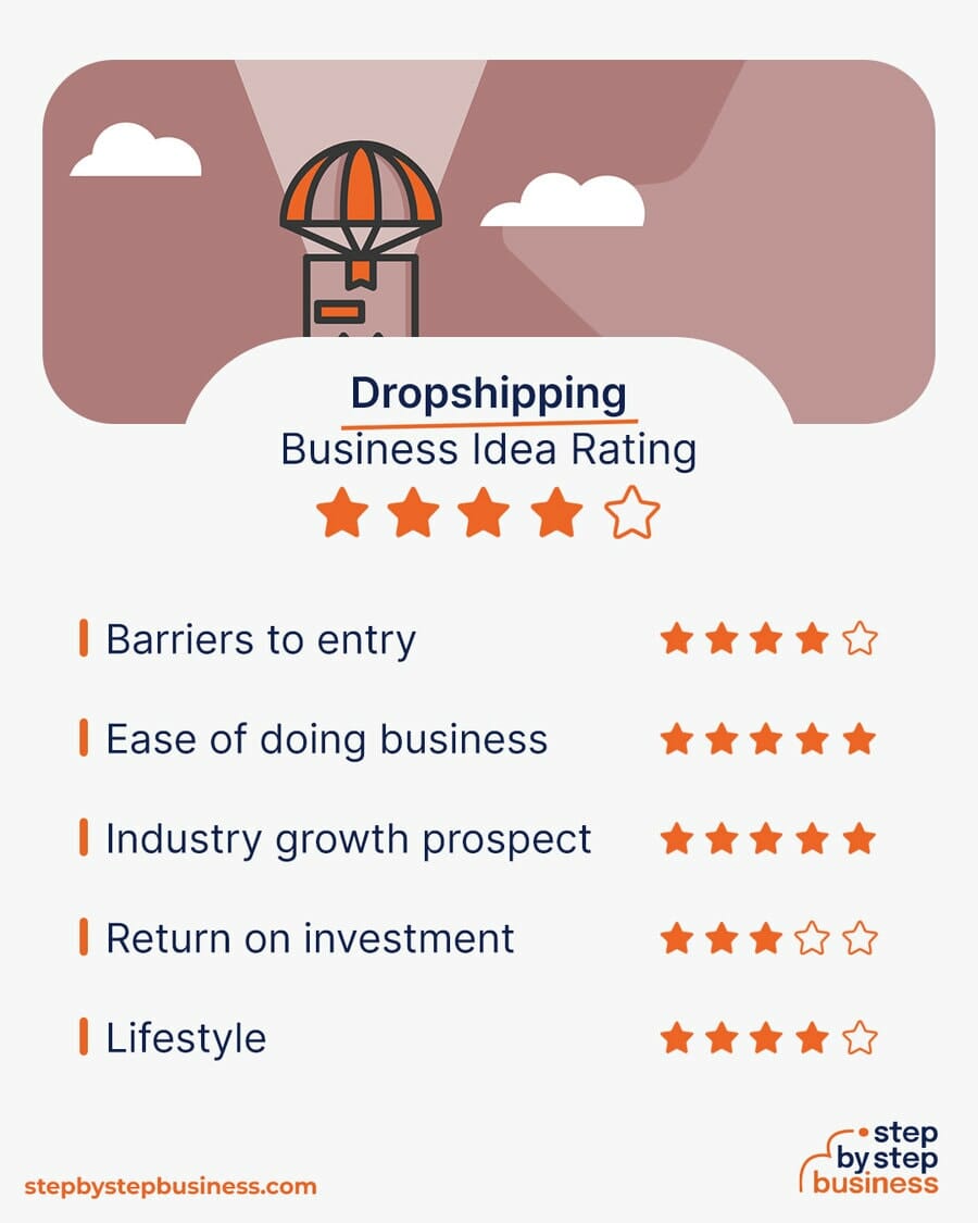 Dropshipping Business idea rating