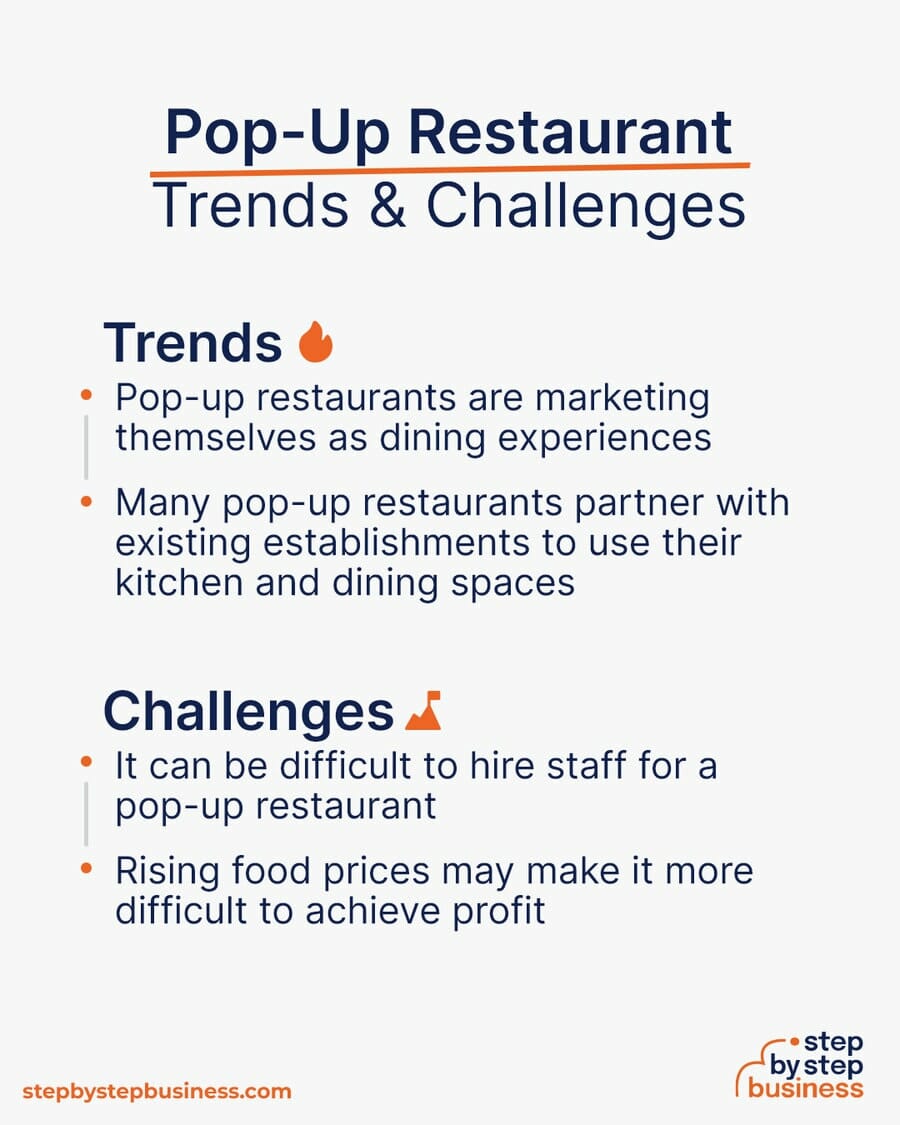 Pop-Up Restaurant Trends and Challenges