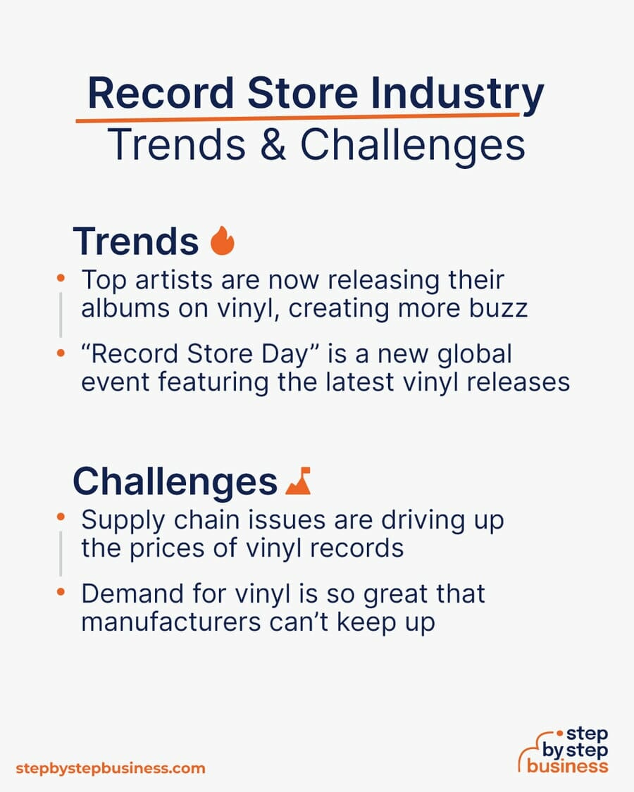 Record Store Trends and Challenges