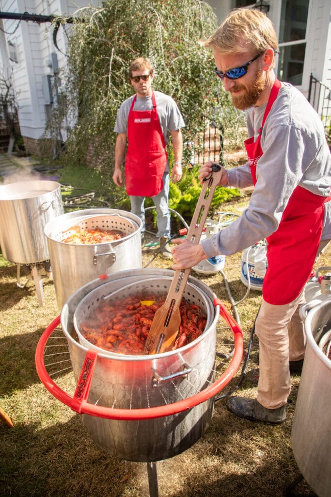 Boil Boss Dads at Work